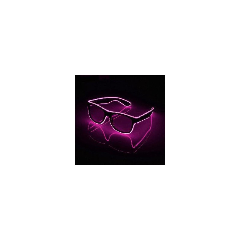 GAFAS LED MORADAS