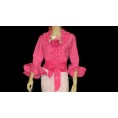 CAMISA FLAMENCA FUCSIA T-44