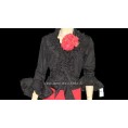 CAMISA FLAMENCA NEGRA T-38