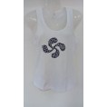 CAMISETA LAUBURU BLANCA MUJER TIRANTES T-XS