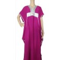 VESTIDO ARABE MUJER FUCSIA  M