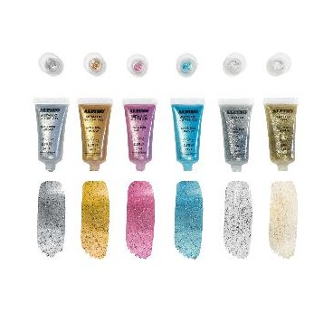 -TUBO MAQUILLAJE GLITTER GEL METALICO PLATA