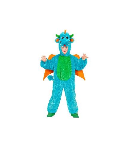 DISFRAZ DRAGON EN PELUCHE SUAVE NIÑOS 8-12 AÑOS