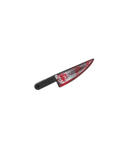 -CUCHILLO DESTRIPADOR SANGRIENTO 40 CM