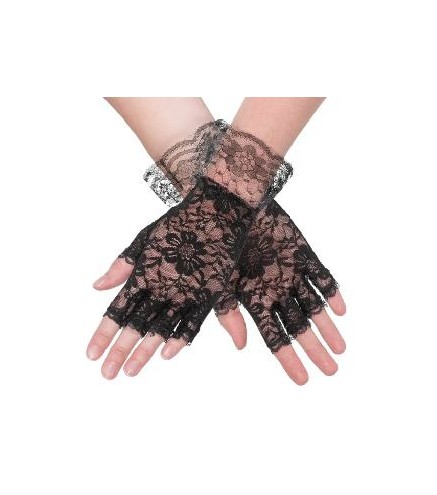 -GUANTES DE ENCAJE PARIS NEGRO