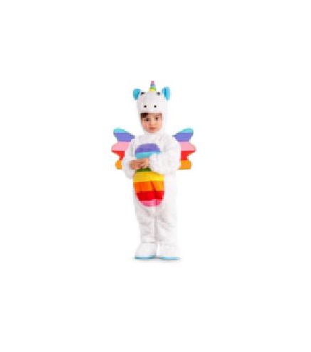 -DISFRAZ UNICORNIO ARCOIRIS 0-6 MESES