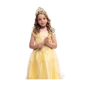 -SET ACCESORIOS PRINCESA DORADO DELUXE