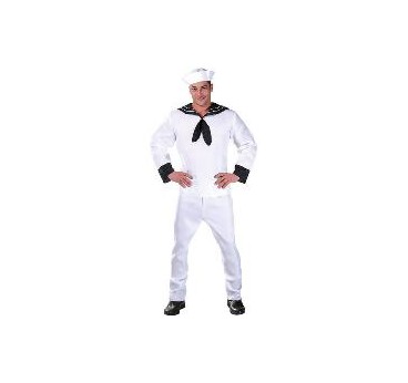 -DISFRAZ MARINERO BLANCO HOMBRE XL