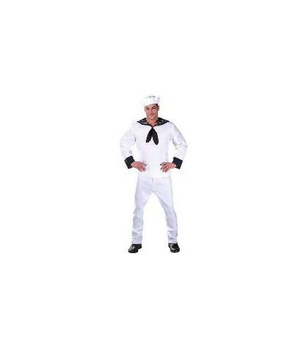 -DISFRAZ MARINERO BLANCO HOMBRE XL