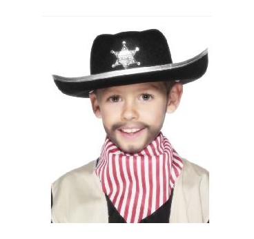 -SOMBRERO SHERIFF PARA NIÑO