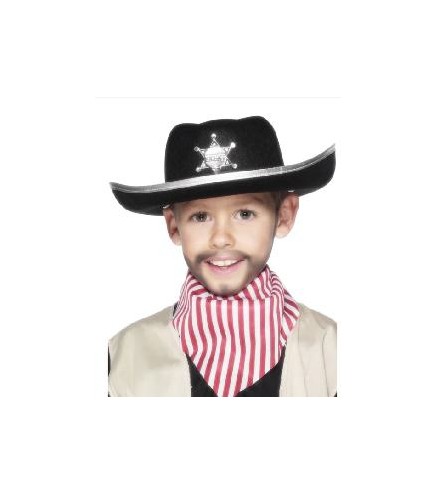 -SOMBRERO SHERIFF PARA NIÑO