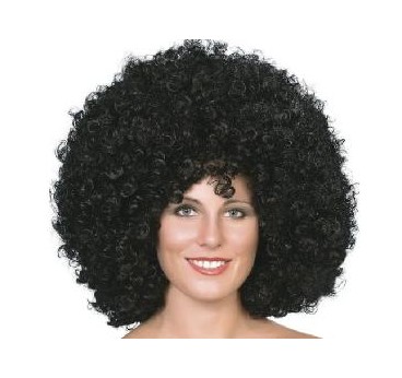 -PELUCA AFRO NEGRA UNISEX