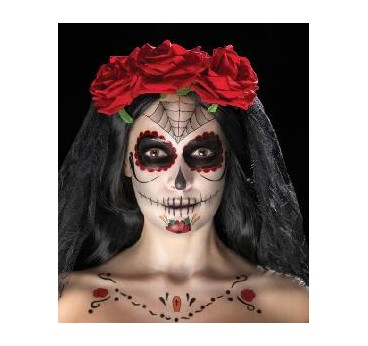 -KIT DE MAQUILLAJE DEL DIA DE LOS MUERTOS