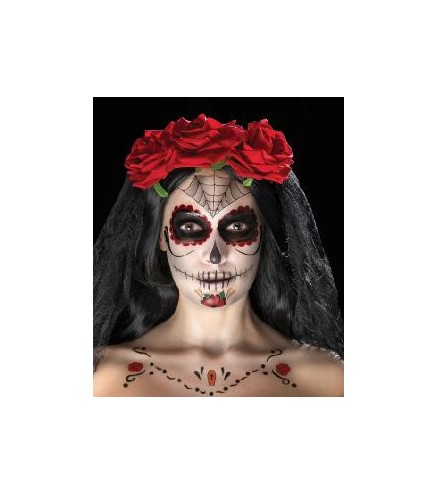 -KIT DE MAQUILLAJE DEL DIA DE LOS MUERTOS