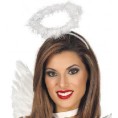 DIADEMA ANGEL PLUMAS BLANCAS