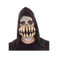 -MASCARA CALAVERA CON DIENTES LATEX