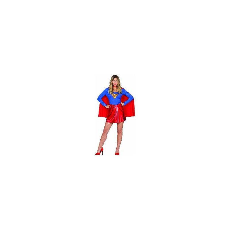 -DISFRAZ SUPER HEROINA S