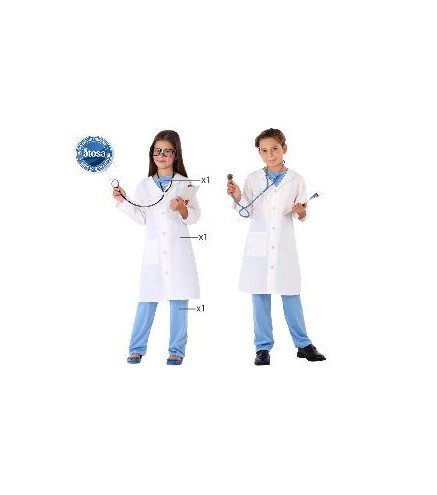 -DISFRAZ DOCTOR INFANTIL 10-12