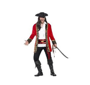 -DISFRAZ CAPITAN PIRATA 2XL