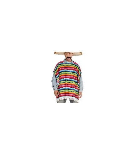 -PONCHO MEXICANO ADULTO