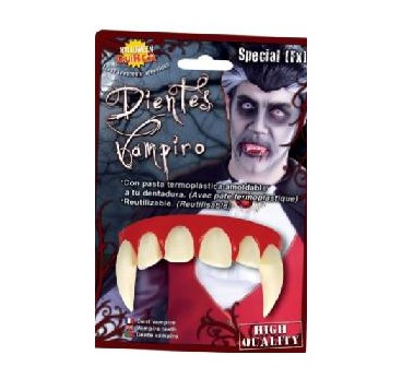 -DIENTES VAMPIRO CON TERMOPLASTICA