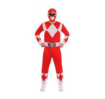 -DISFRAZ POWER RANGERS ROJO L