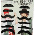 -BLISTER BIGOTES ADHESIVOS