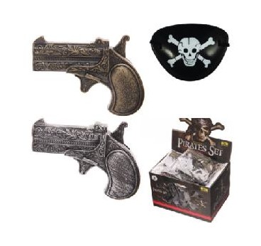 -SET DOS PISTOLAS PIRATAS