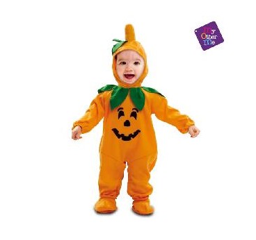 -DISFRAZ BEBE CALABAZA 12-24 M