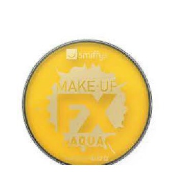 -MAQUILLAJE AL AGUA AMARILLO MAKE UP