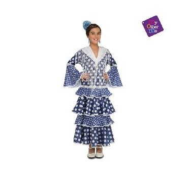 DISFRAZ FLAMENCA ALVERO T 10-12