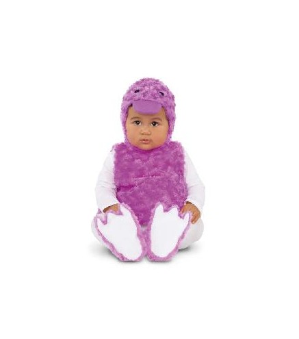 -DISFRAZ PATITO PELUCHE LILA 12-24 MESES